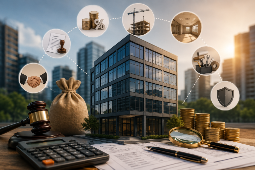 commercial property cost breakdown