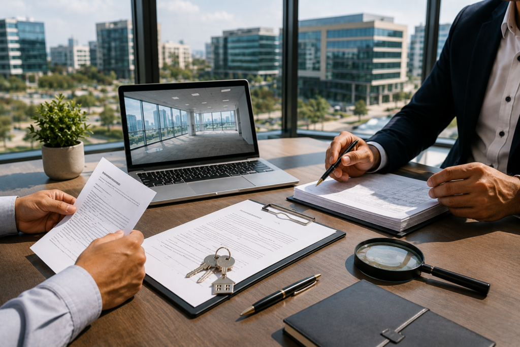 Secure office space rental consultation